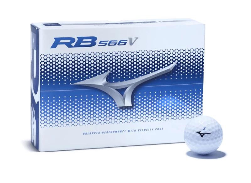 MIZUNO RB 566V GOLF BALL, WHITE, DZ. 3 MIZUNO RB 566V GOLF BALL, WHITE, DZ.