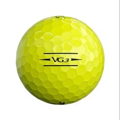 TITLEIST VG3 GOLF BALLS, YELLOW PEARL, 3 DZ IN CLEAR BOX ($23.99/DZ) -GOIF SHOP 02 48