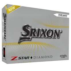 SRIXON 2022 Z STAR DIAMOND BALLS PURE WHITE -GOIF SHOP 02 7 8
