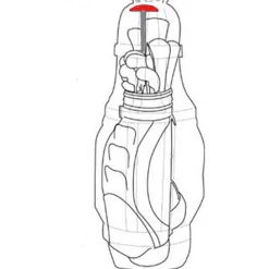 CLUB GLOVE USA STIFF ARM CLUB PROTECTOR -GOIF SHOP 08 2 1