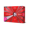 CALLAWAY CHROME SOFT TRUVIS PINK GOLF BALL -GOIF SHOP ChromeSoft Truvis Pink1