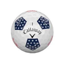 CALLAWAY CHROME SOFT X TRUVIS STARS AND STRIPES GOLF BALL 8 CALLAWAY CHROME SOFT X TRUVIS STARS AND STRIPES GOLF BALL -GOIF SHOP ChromeSoftX Truvis SS3