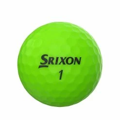 SRIXON SOFT FEEL GOLF BALLS 2022 -GOIF SHOP SF12 Ball 1 Brite Green Lrg