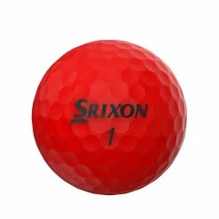 SRIXON SOFT FEEL GOLF BALLS 2022 -GOIF SHOP SF12 Ball 1 Brite Red Lrg