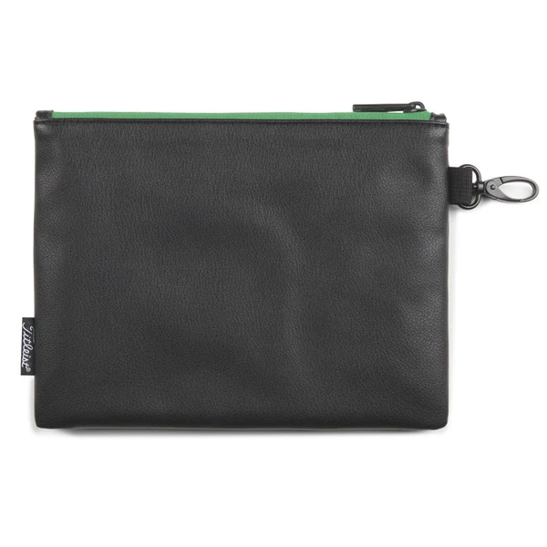 TITLEIST 2022 ZIPPERED POUCH SHAMROCK BLACK/GREEN 7 TITLEIST 2022 ZIPPERED POUCH SHAMROCK BLACK/GREEN - Image 5