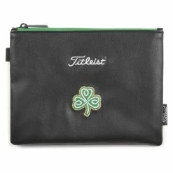 TITLEIST 2022 ZIPPERED POUCH SHAMROCK BLACK/GREEN