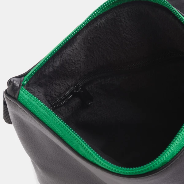 TITLEIST 2022 ZIPPERED POUCH SHAMROCK BLACK/GREEN 4 TITLEIST 2022 ZIPPERED POUCH SHAMROCK BLACK/GREEN - Image 2