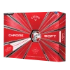 CALLAWAY CHROME SOFT TRUVIS GOLF BALL -GOIF SHOP balls 2018 chrome soft truvis red 3 1