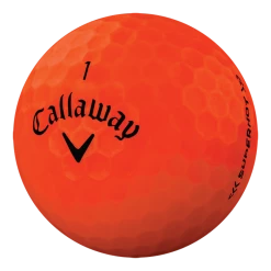 CALLAWAY SUPERHOT BOLD MATTE GREEN/ORANGE/RED/YELLOW 15-PACK GOLF BALL -GOIF SHOP balls 2018 superhot bold orange 15pk 501 4