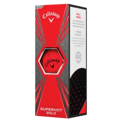 CALLAWAY SUPERHOT BOLD MATTE GREEN/ORANGE/RED/YELLOW 15-PACK GOLF BALL -GOIF SHOP balls 2018 superhot bold red 15pk 3 2