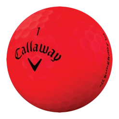 CALLAWAY SUPERHOT BOLD MATTE GREEN/ORANGE/RED/YELLOW 15-PACK GOLF BALL -GOIF SHOP balls 2018 superhot bold red 15pk 3 4