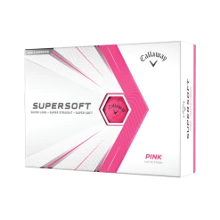 CALLAWAY SUPERSOFT MATTE GOLF BALLS 14 CALLAWAY SUPERSOFT MATTE GOLF BALLS -GOIF SHOP balls 2021 supersoft matte pink 88 1