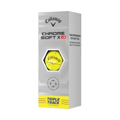 CALLAWAY 2022 CHROME SOFT X LS TRIPLE TRACK GOLF BALLS -GOIF SHOP balls 2022 chrome soft x ls triple track yellow 1446 5