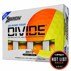 SRIXON Q-STAR TOUR GOLF BALLS 2022 -GOIF SHOP qst4 tour divide orange hot list 2022