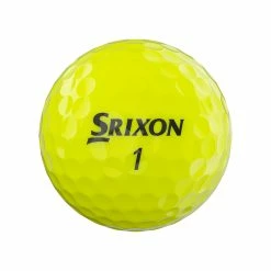 SRIXON Q-STAR TOUR GOLF BALLS 2022 PURE WHITE / TOUR YELLOW -GOIF SHOP qst4 tour yellow v3 lrg