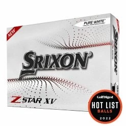 SRIXON Z-STAR XV GOLF BALLS 2022 PURE WHITE / TOUR YELLOW 9 SRIXON Z-STAR XV GOLF BALLS 2022 PURE WHITE / TOUR YELLOW -GOIF SHOP zstar xv 7 white hot list 2022